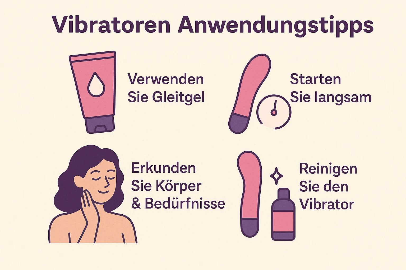 Vibrator richtig auswählen: Sicherheit, Hygiene, Tipps