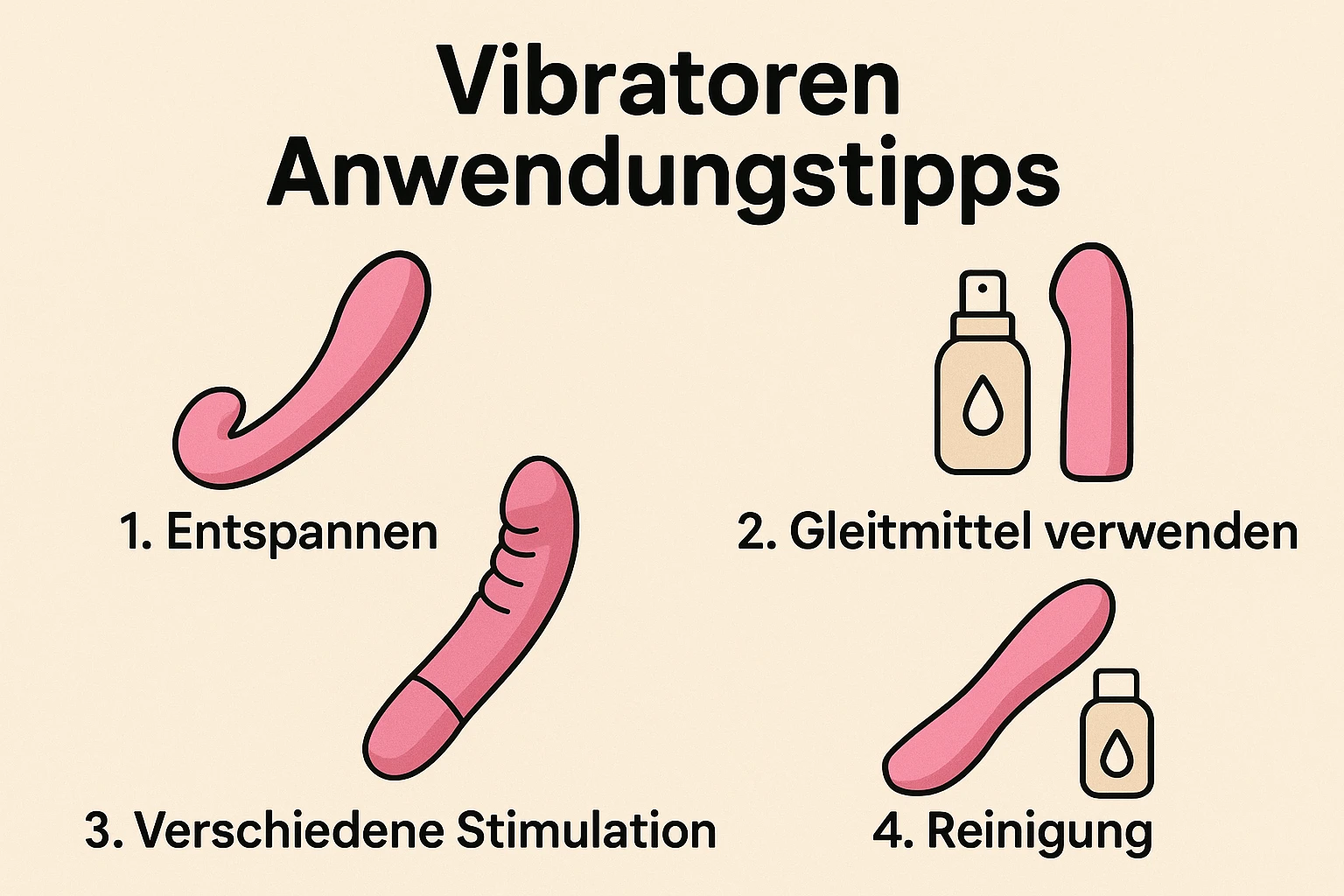 Vibratoren Anwendungstipps
