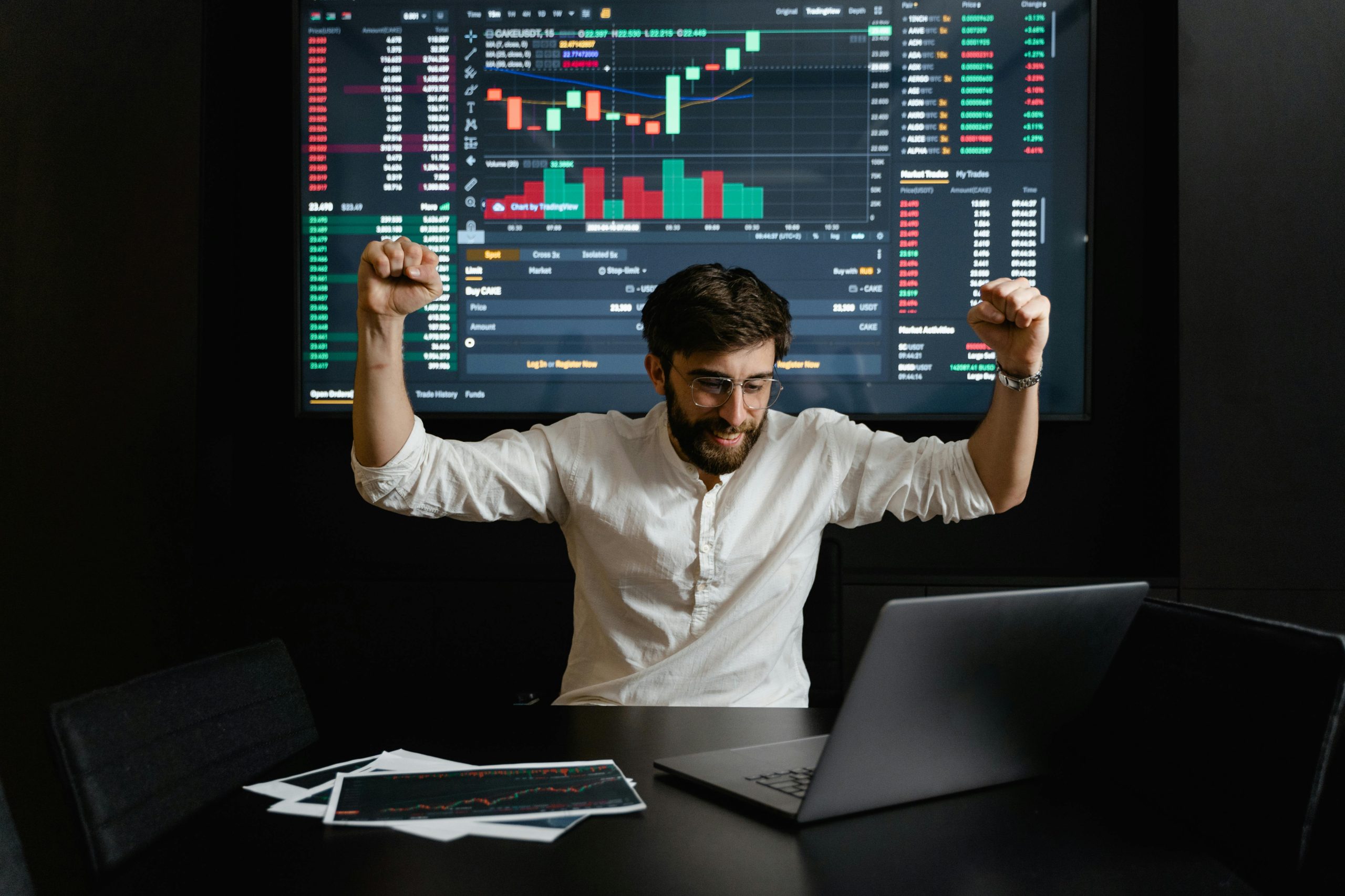 Kostenloses Stock Foto zu aktien, aktiengraphen, aktienhandel