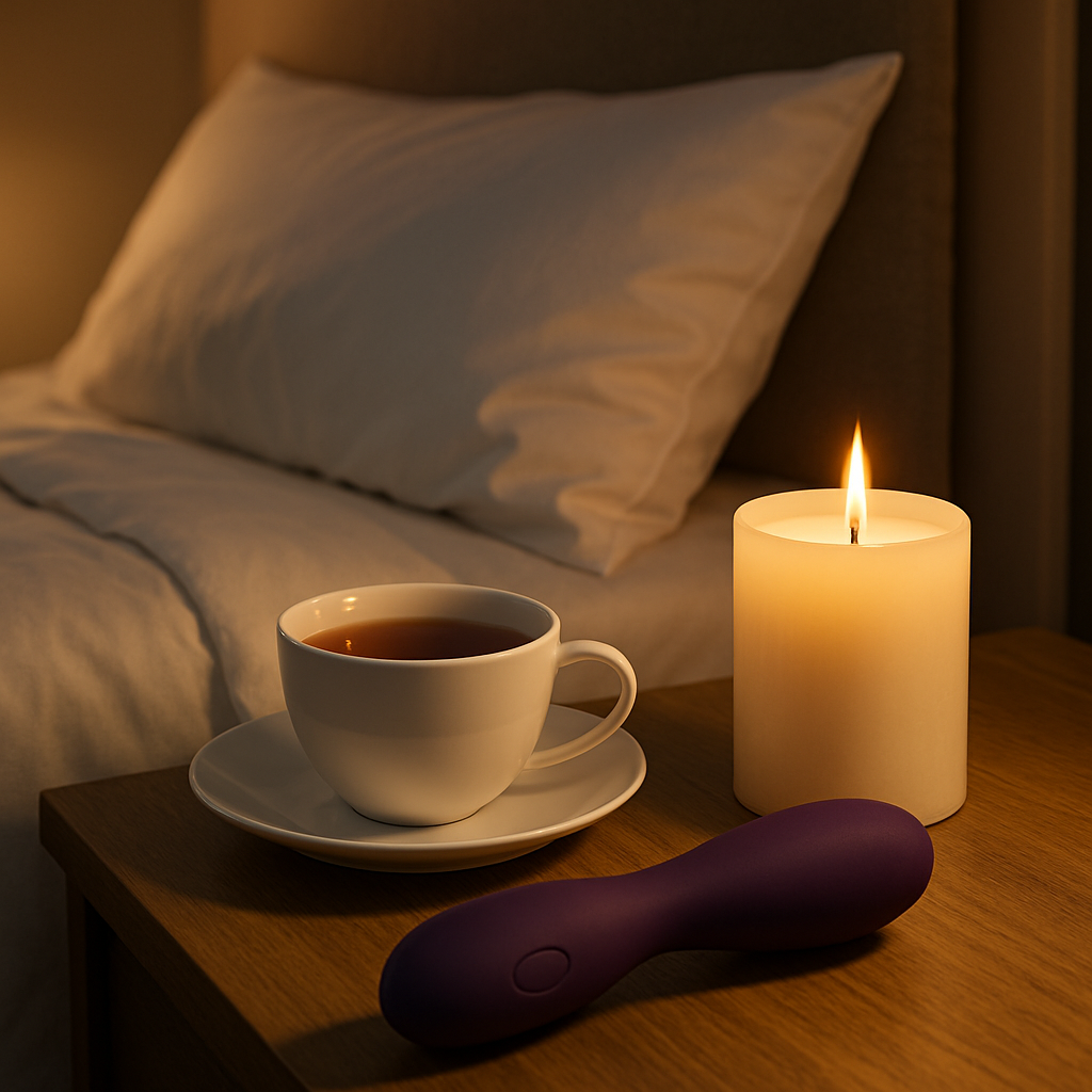 Abendroutine Entspannung Vibrator