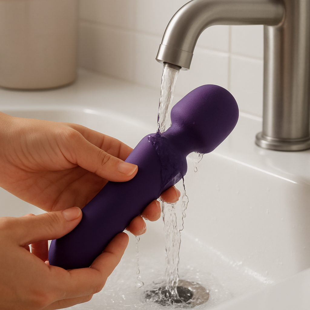 Toy Reinigung unter Wasser